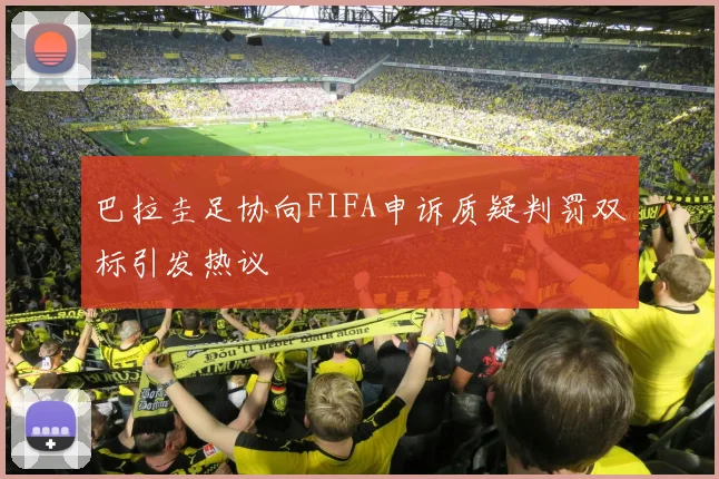 巴拉圭足协向FIFA申诉质疑判罚双标引发热议